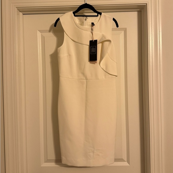 The Limited Lux Collection One Shoulder Dress White - Picture 6 of 8